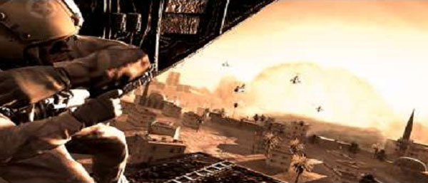 Call of Duty 4: Modern Warfare nuke detonation